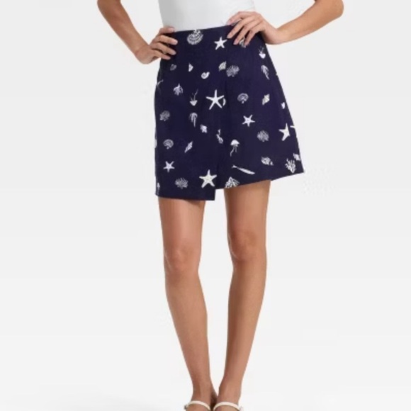 a new day Pants - Women's Linen Blend Skort - A New Day™ new 🆕